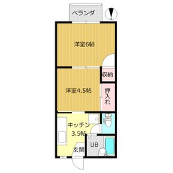 レピュート金山新の物件間取画像